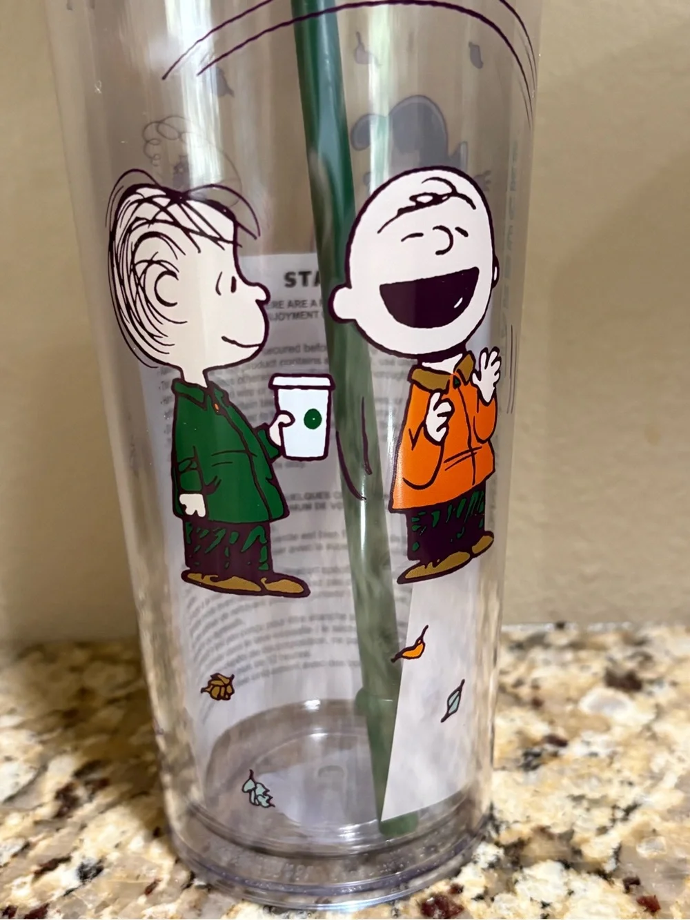 🔥🔥Starbucks Peanuts Autumn Cold Tumbler 2026 Peanuts Edition